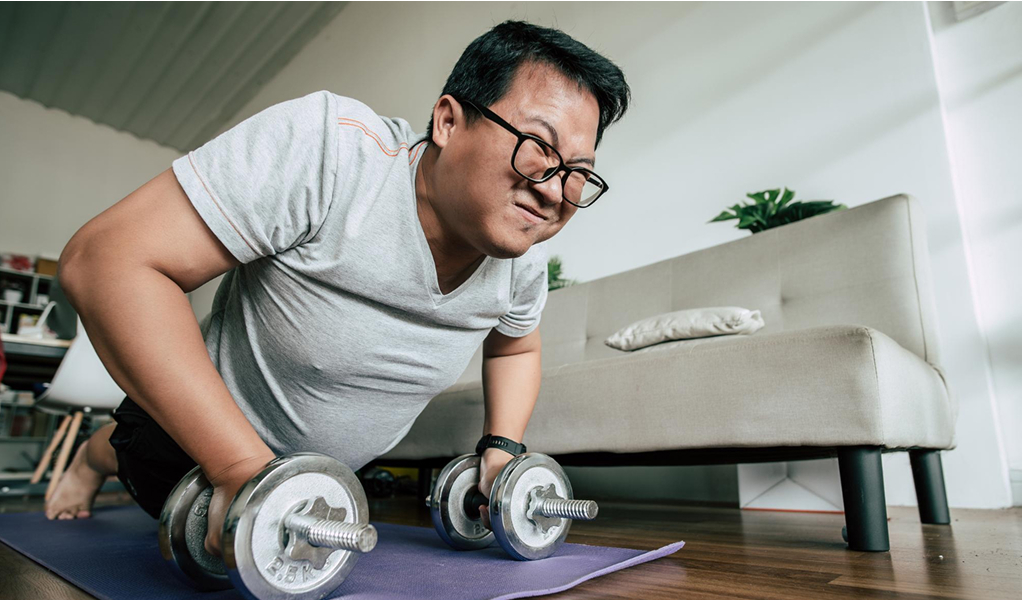 The mind quits before the body does